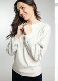 NOOKI - Annabelle Sweater, Cream