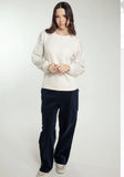 NOOKI - Annabelle Sweater, Cream